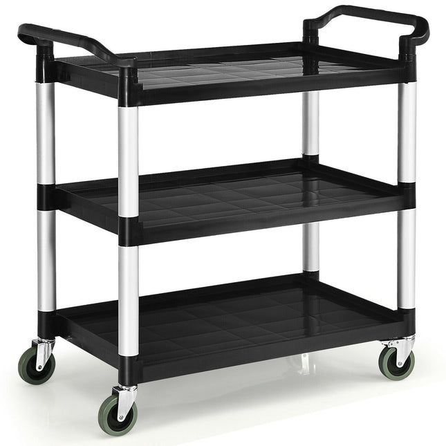 3-Tier Rolling Utility Cart with Wheels - GoplusUS