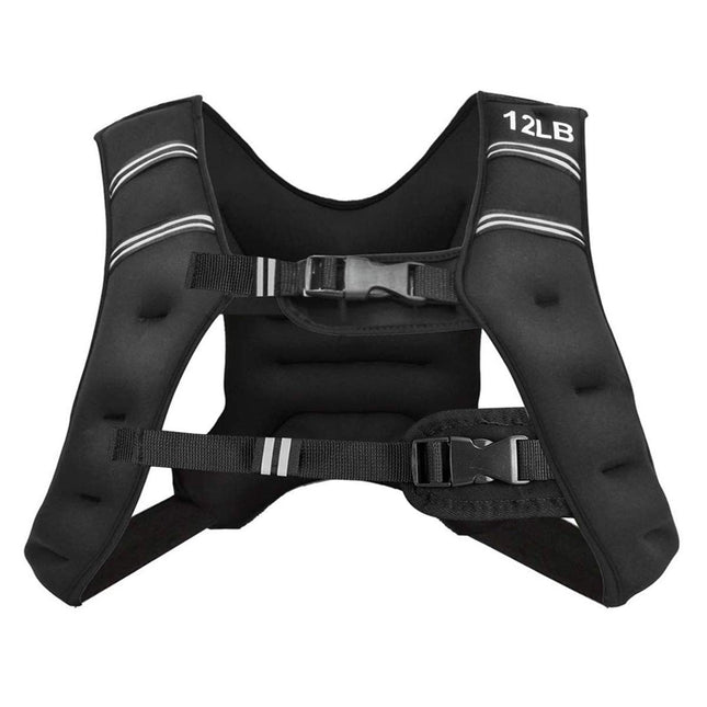 Adjustable Weighted Vest, 12lb/20lbWeight Vest Workout Equipment - GoplusUS