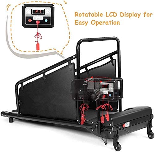 Dog Treadmill, Pet Running Machine for Small/Medium-Sized Dogs Indoor Exercise - GoplusUS