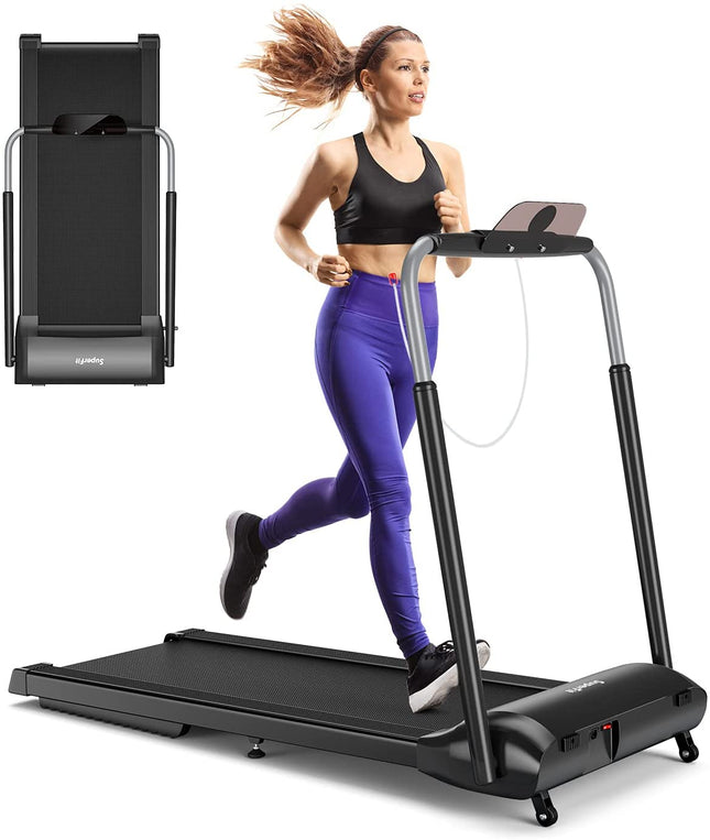 3.0HP Folding Treadmill, Foldable Superfit Treadmill - GoplusUS