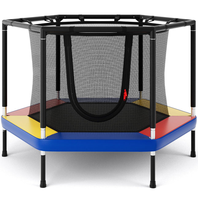 Goplus 48" Recreational Trampoline for Kids with Safety Enclosure Net