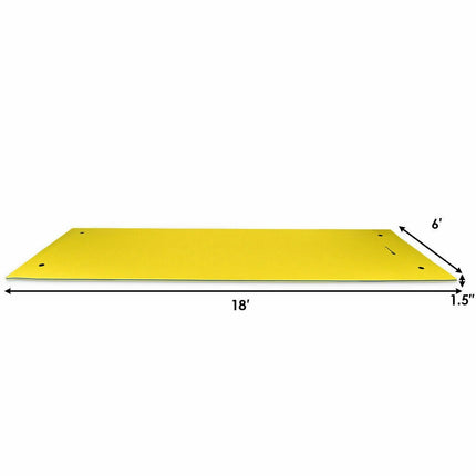 Floating Water Pad for Water Recreation and Relaxing - GoplusUS