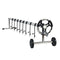18FT Pool Cover Reel Set, Aluminum Pool Solar Cover Reel - GoplusUS