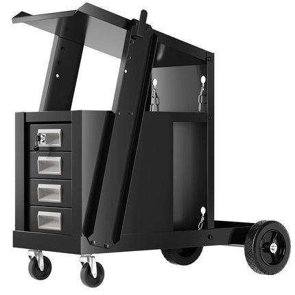 Welder Cart, MIG TIG ARC Welding Plasma Cutter Tank Storage