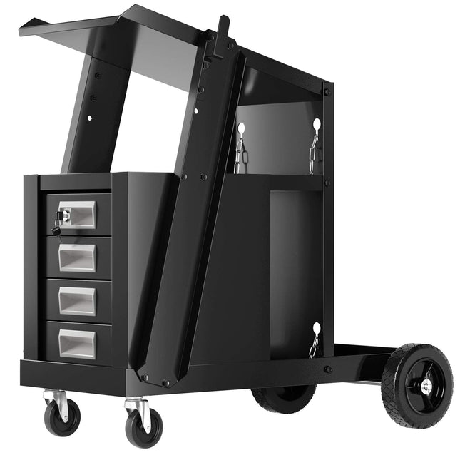 Welder Cart, MIG TIG ARC Welding Plasma Cutter Tank Storage