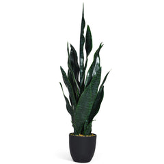 Artificial Snake Plant, 36" Fake Sansevieria - GoplusUS