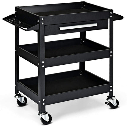 330 LBS Capacity 3-Tray Rolling Utility Cart - Goplus