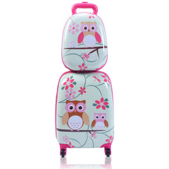 2PC Kids Luggage, 12" & 16" Kids Carry On Luggage Set - GoplusUS