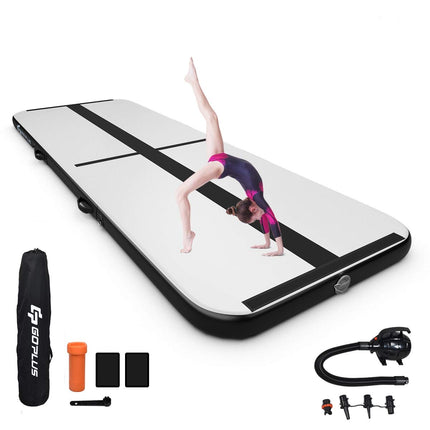 10ft Inflatable Air Gymnastic Mat - GoplusUS