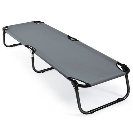 Folding Camping Cot, Heavy Duty Collapsible Foldable Bed - GoplusUS