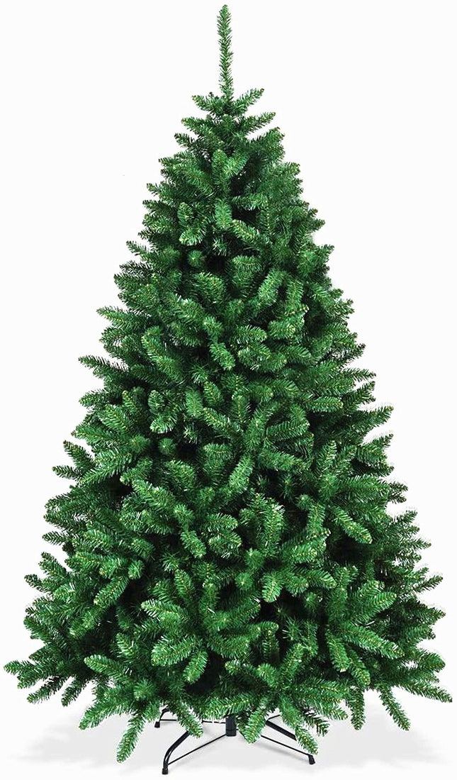 Artificial Douglas Christmas Tree Easy Assembly Xmas Tree for Indoor and Outdoor - GoplusUS