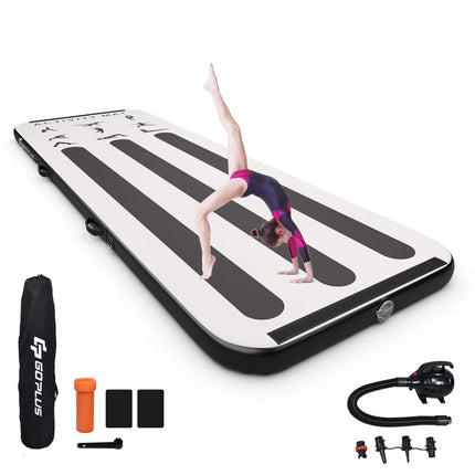 10ft Inflatable Air Gymnastic Mat - GoplusUS
