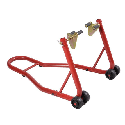 Motorcycle Stand Front Wheel Lift Fork Swingarm Stands Paddock Stands Forklift Auto Bike - GoplusUS
