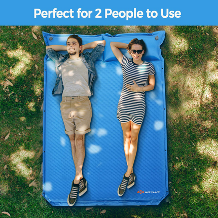 Camping Sleeping Pad Foam, Self-Inflating Camping Mat - GoplusUS