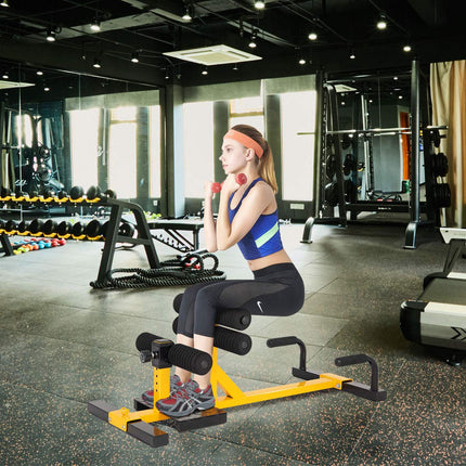 3-in-1 Multifunctional Squat Machine Deep Sissy Squat & Leg Exercise Squat - GoplusUS