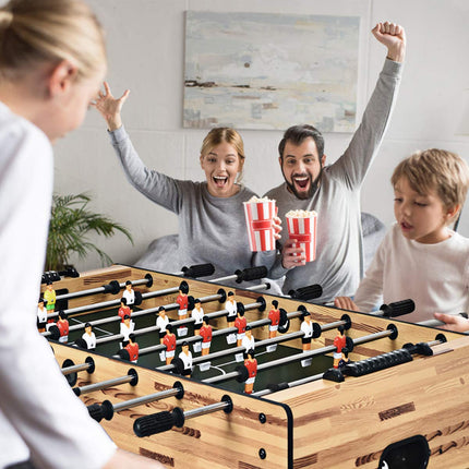 48" Foosball Table, Easy-Assemble Soccer Game Table - GoplusUS