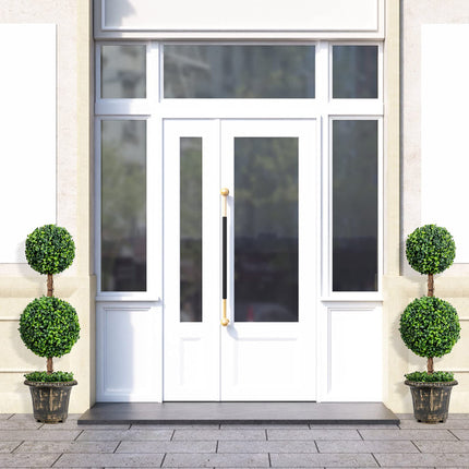 3 Ft /4 Ft Artificial Boxwood Topiary Tree, Fake Greenery Plants Ball Tree - GoplusUS