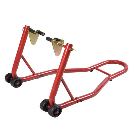 Motorcycle Stand Front Wheel Lift Fork Swingarm Stands Paddock Stands Forklift Auto Bike - GoplusUS