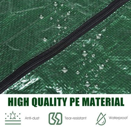 Large Christmas Tree Storage Bag, Fits up to 9 ft Disassembled Xmas Holiday Tree - GoplusUS