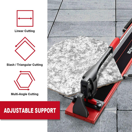 Goplus 48-Inch Manual Tile Cutter, Professional Porcelain Ceramic Floor Tile Cutter - GoplusUS