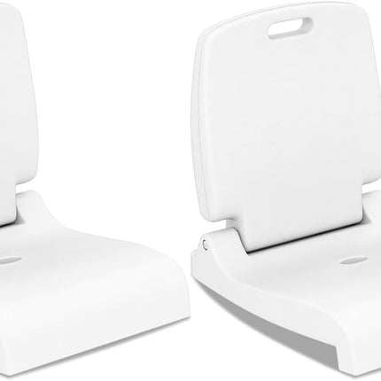 Goplus Poolside Chair for Edge of Pool with Back Support & 2 Handles