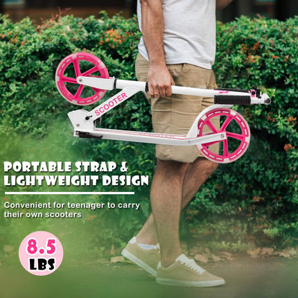 Folding Kick Scooter for Kids and Teens - GoplusUS