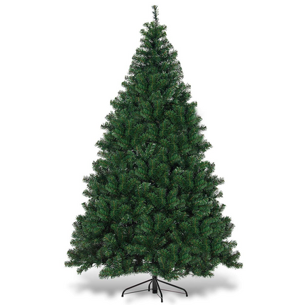 Goplus Artificial Christmas Tree Premium Spruce Hinged Tree, UL-Certified Transformer - GoplusUS