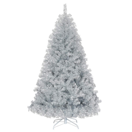 Goplus Unlit Artificial Christmas Tree, 100% New PVC Material, Xmas Tree for Indoor and Outdoor Decoration - GoplusUS