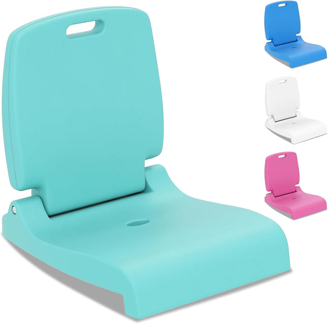 Goplus Poolside Chair for Edge of Pool with Back Support & 2 Handles
