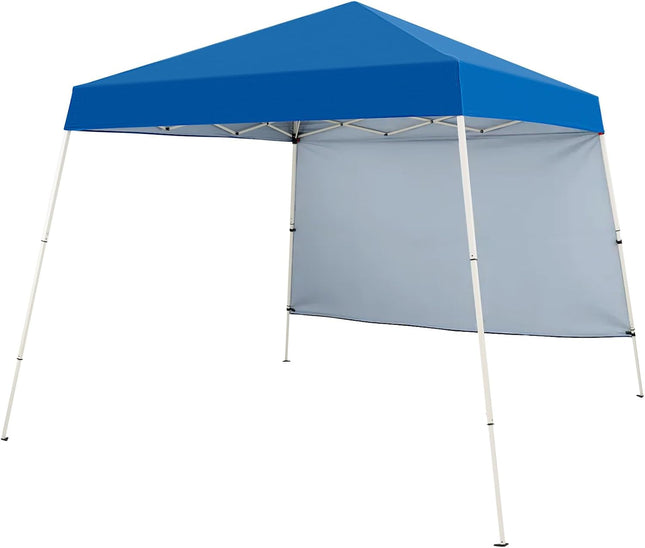 Goplus 8 X 8 FT Pop up Canopy Tent with 1 Sidewall