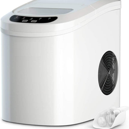 Portable Ice Maker Countertop, Electric Ice Maker with Easy Operated Panel