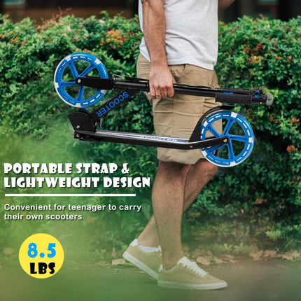 Folding Kick Scooter for Kids and Teens - GoplusUS