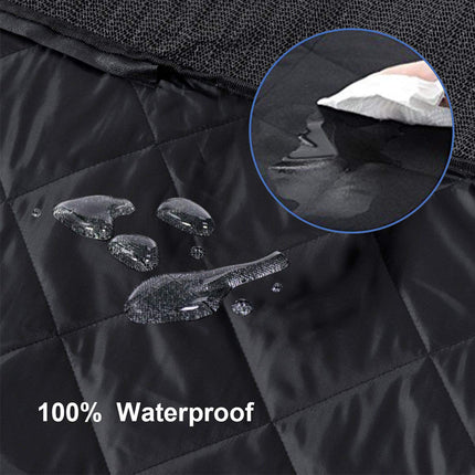 Pet Seat Cover Dog Car Seat Cover Waterproof Nonslip Rubber Backing - GoplusUS