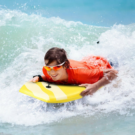 Body Board, Lightweight Bodyboard with EPS Core - GoplusUS