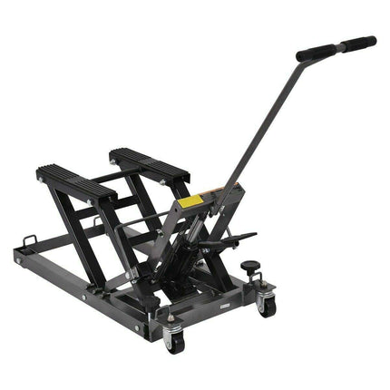 Goplus Motorcycle ATV Hydraulic Scissor Lift Jack Stand Quad Dirt Street Bike Hoist - GoplusUS