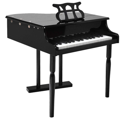 Classical Kids Piano, 30 Keys Wood Toy Grand Piano - GoplusUS