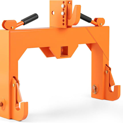 Goplus 3-Point Quick Hitch 3000 LBS Towing Force w/5 Level Adjustable Bolt