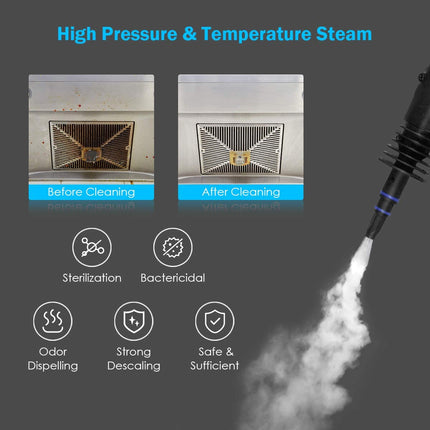 Handheld Pressurized Steam Cleaner - GoplusUS