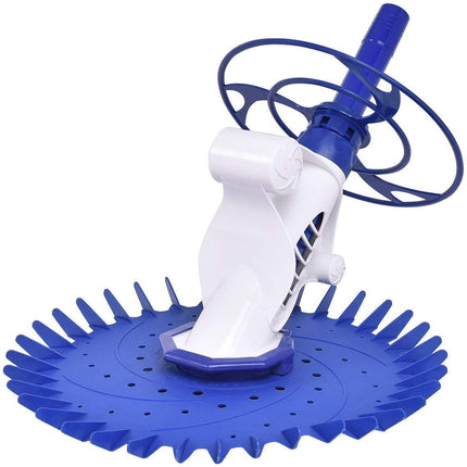 Automatic Swimming Pool Cleaner Set with 32'6" Hoses Climb Wall Pool Sweeper for In-ground - GoplusUS