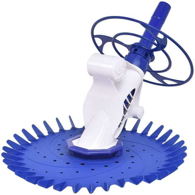 Automatic Swimming Pool Cleaner Set with 32'6" Hoses Climb Wall Pool Sweeper for In-ground - GoplusUS