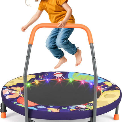 Goplus 36'' Foldable Toddler Trampoline for Kids