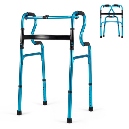 Folding Walker, 400LBS FDA Certification Toilet Armrest