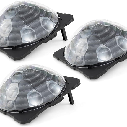 Goplus Solar Pool Heater Above Ground with Rotatable Hose Connectors and Foldable Legs