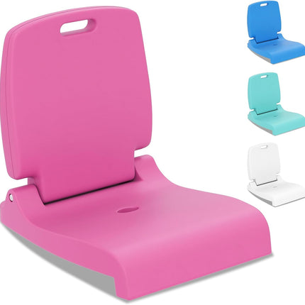 Goplus Poolside Chair for Edge of Pool with Back Support & 2 Handles