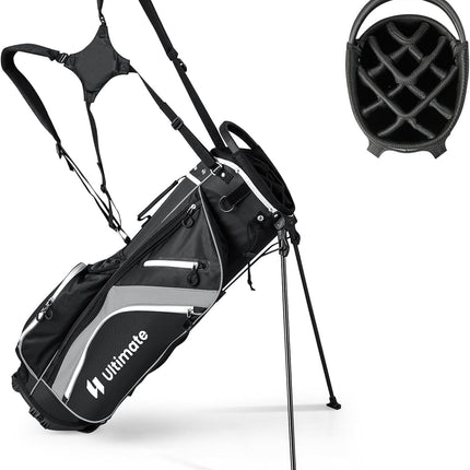 Goplus 14 Way Top Dividers Golf Stand Bag