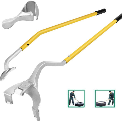 Tire Changer, 17.5" to 24" Steel Tire Mount Demount Tool Kit
