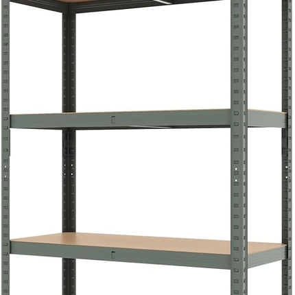 Goplus 5 Tier Adjustable Garage Shelving Unit,2000 lbs Max Load, 35”W x 16”D x 71”H Multipurpose Organizing Shelf for Warehouse, Shed, Pantry