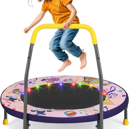 Goplus 36'' Foldable Toddler Trampoline for Kids