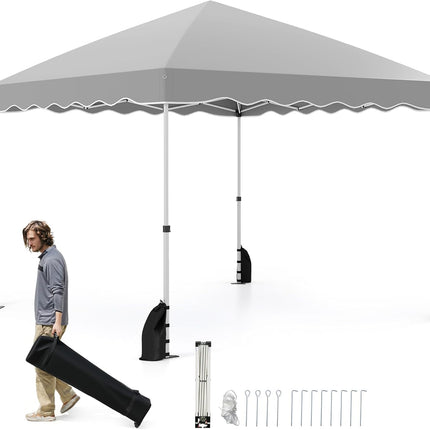 Goplus 10 X 10 FT Pop up Canopy Tent with Wheeled Bag