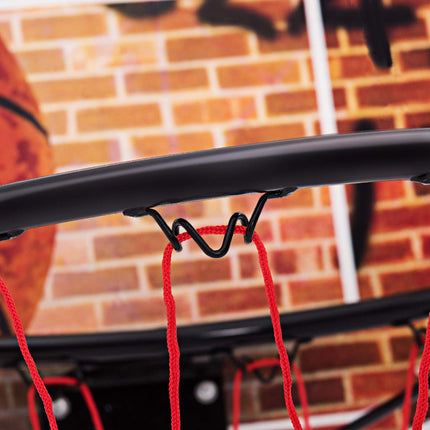 29" x 20" Mini Basketball Hoop Wall Mounted Portable Basketball Backboard - GoplusUS